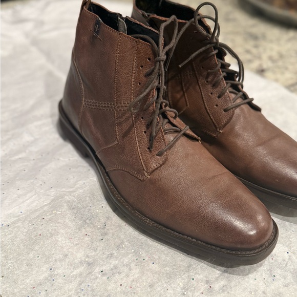 7 For All Mankind Chestnut Lace-Up Boots - Picture 2 of 6